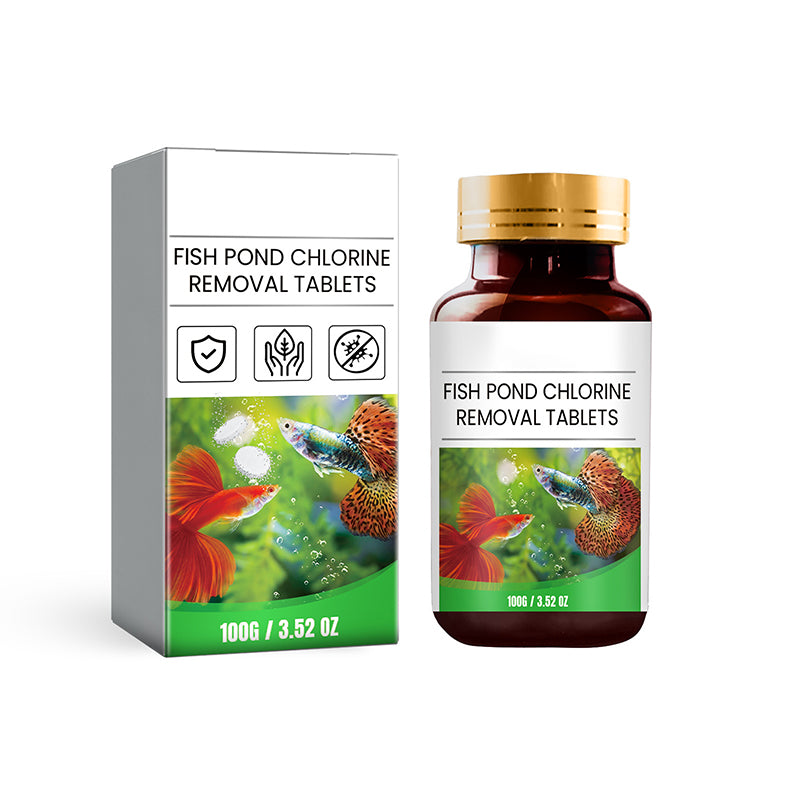 🥳2026 HOT SALE🥳💞50K+ SOLD!🐟🎉 Buy 2 Get 1 Free! Chlorine Removal Tablets – Instantly neutralizes chlorine, crystal clear water. Safe for fish & plants. A pond essential! 💧✨