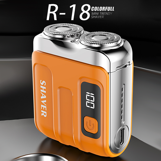 🥳2026 HOT SALE🥳💞50K+ SOLD!📊🛡️ 50% OFF! Cordless Electric Shaver – LED battery & cleaning alerts, magnetic suction head. No tools needed to clean – effortless grooming! 🌈✅