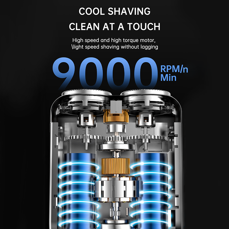 🥳2026 HOT SALE🥳💞50K+ SOLD!📊🛡️ 50% OFF! Cordless Electric Shaver – LED battery & cleaning alerts, magnetic suction head. No tools needed to clean – effortless grooming! 🌈✅