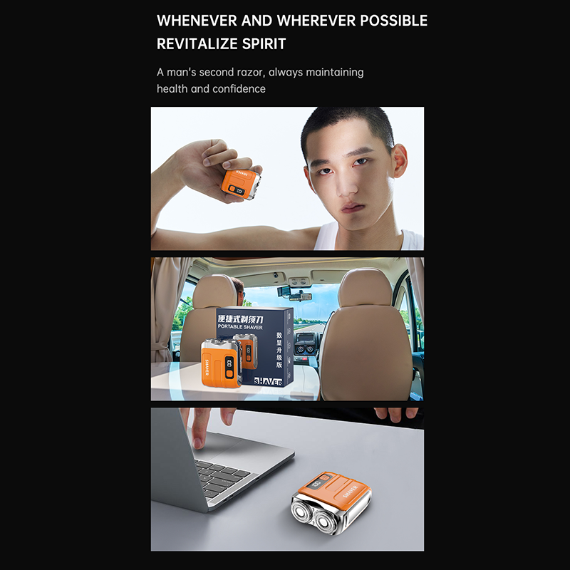🥳2026 HOT SALE🥳💞50K+ SOLD!📊🛡️ 50% OFF! Cordless Electric Shaver – LED battery & cleaning alerts, magnetic suction head. No tools needed to clean – effortless grooming! 🌈✅