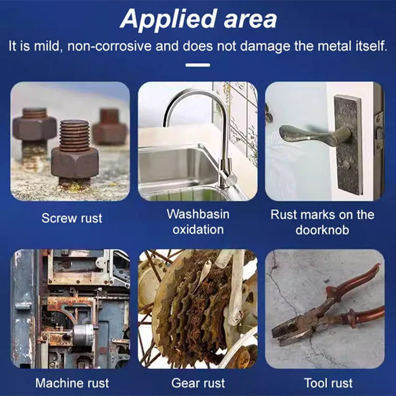 ⚙️ Industrial-Strength Rust Remover: Strips & Protects 💥 Concentrated Formula, All-in-One🛡️