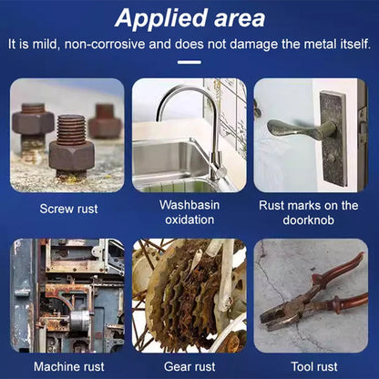 ⚙️ Industrial-Strength Rust Remover: Strips & Protects 💥 Concentrated Formula, All-in-One🛡️