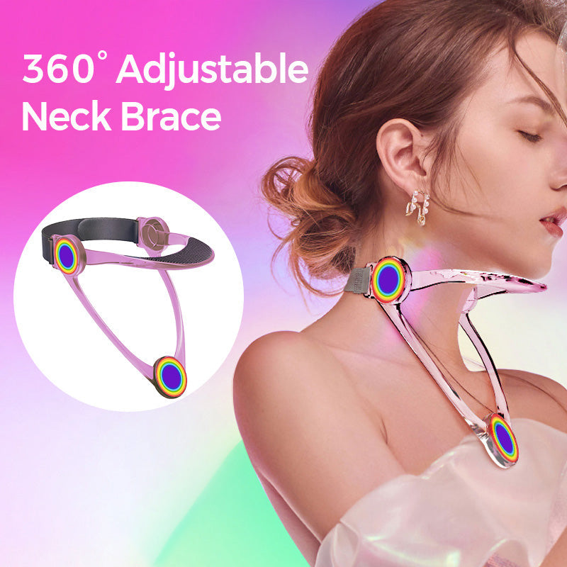 🥳2026 HOT SALE🥳💞50K+ SOLD!🛡️🎯 50% OFF! 360° Adjustable Neck Brace – Relieves pain & tension, corrects forward head posture. Breathable foam, fits all. Office & travel ready! 🧠✨