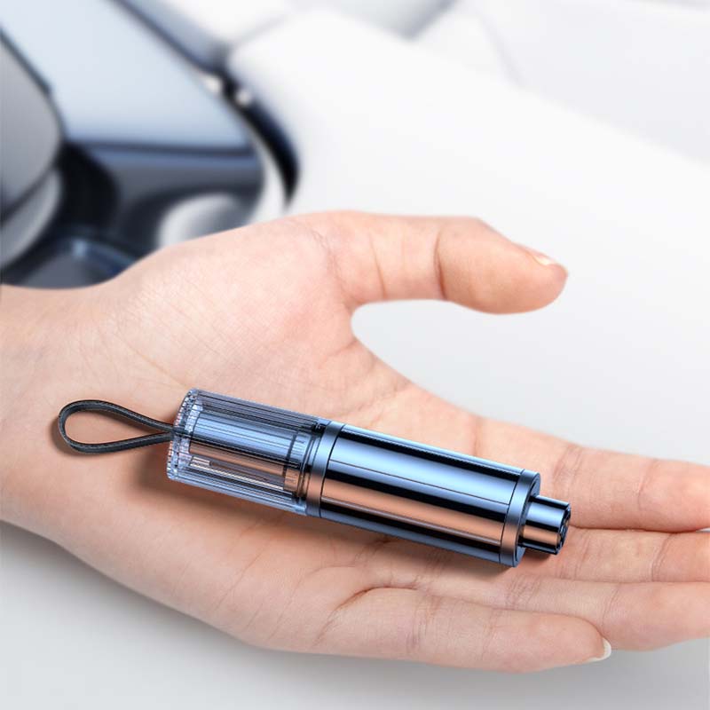 🥳2026 HOT SALE🥳💞50K+ SOLD! 🚙🛡️ 50% OFF! Emergency Car Window Breaker & Seatbelt Cutter – 2-in-1 escape tool. Tungsten steel head shatters glass, hidden cutter slices belts. Compact keychain size for every car! 🔨✅