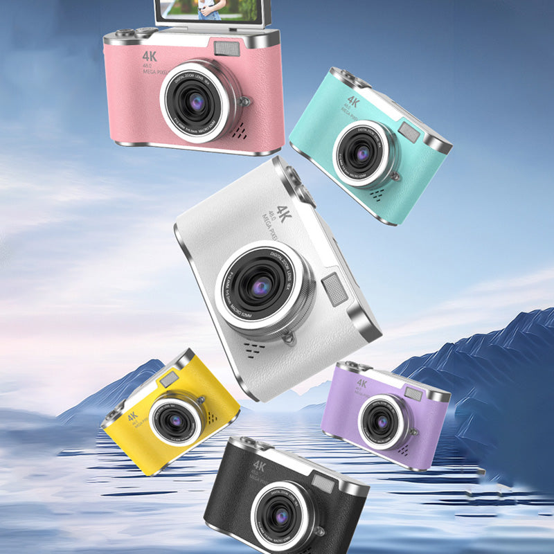🥳2026 HOT SALE🥳💞50K+ SOLD!🎁💝 50% OFF! 4K Digital Camera with Flip Screen – Share clear photos with friends & family. Easy zoom, long battery life. A thoughtful gift for seniors. 🖼️🕊️