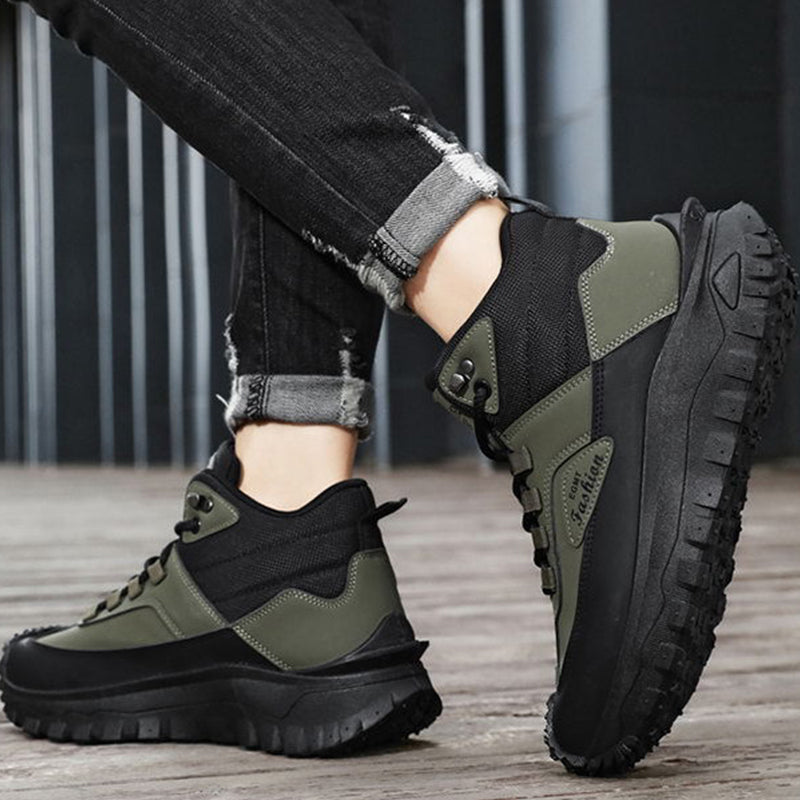 Retro Hiking Boots - Waterproof & Outdoor Friendly