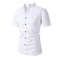 🥳2026 HOT SALE🥳💞50K+ SOLD!👴🕊️ 50% OFF! Men's Short Sleeve Dress Shirt – Dressed up, not stressed. Soft stretch, no iron needed. Looks great with chinos or dress pants. Perfect for birthdays, anniversaries or Sunday best. ✨👔