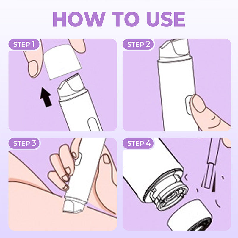 🔥2025 Hot Sale 50% OFF🔥2-In-1 Women's Electric Cordless Shaver