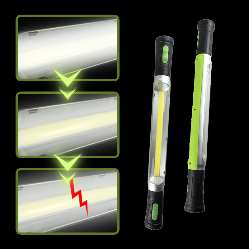 🥳2026 HOT SALE🥳💞50K+ SOLD! 🛠️⚡ 50% OFF! Rechargeable LED Work Light – 3000LM COB blasts away darkness, 3 modes. Dual 2600mAh battery, 3+ hours runtime, IPX4 waterproof. Light up your garage! 🔋✅