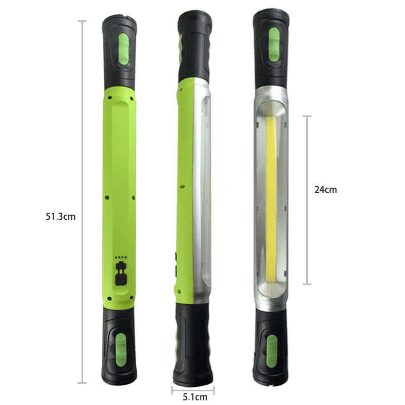 🥳2026 HOT SALE🥳💞50K+ SOLD! 🛠️⚡ 50% OFF! Rechargeable LED Work Light – 3000LM COB blasts away darkness, 3 modes. Dual 2600mAh battery, 3+ hours runtime, IPX4 waterproof. Light up your garage! 🔋✅