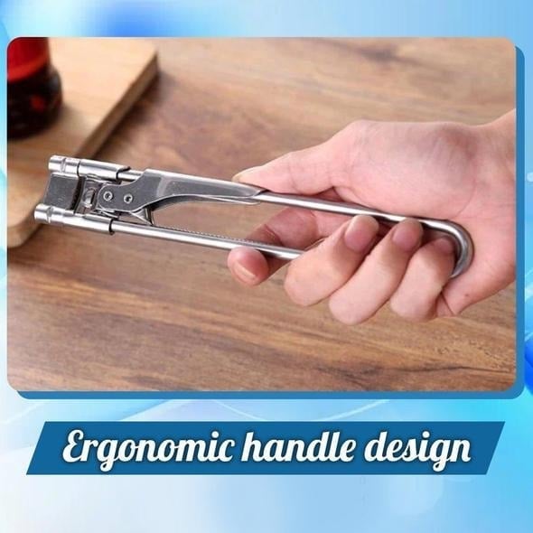 🥳2026 HOT SALE🥳💞50K+ SOLD! 🫙🔧 50% OFF! Adjustable Stainless Steel Jar & Bottle Opener – toothed grip, anti-slip lock, fits lids up to 10cm. Less effort, easier opening! 🛡️💪