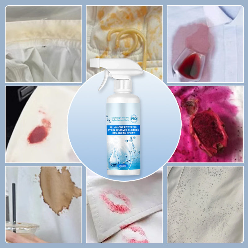 🥳2026 HOT SALE🥳💞50K+ SOLD!🏡🧴New Upgrades💖Hot Sale💖50% OFF Non-Ionic Stain Remover – Tough on stains, gentle on clothes! Fast spray, color-safe & travel-size. Your laundry hero on the go! 🧺🌿