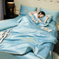 🥳2026 HOT SALE🥳💞50K+ SOLD!🛏️💨 50% OFF! Cooling 4‑Piece Bedding Set – Breathable, moisture‑wicking, machine washable. Stay cool & dry all night – last chance! 🧊✨