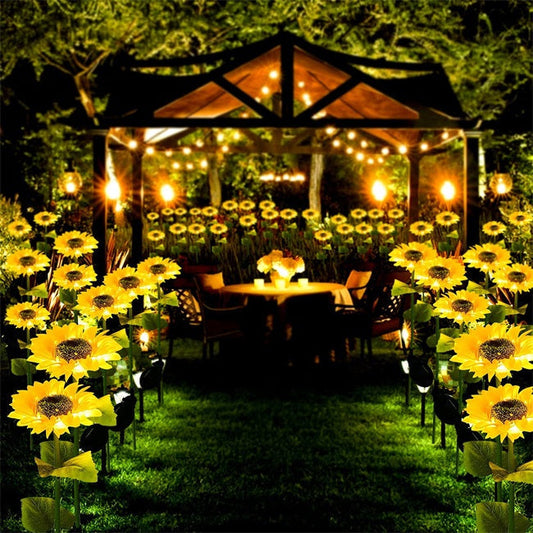 🥳2026 HOT SALE🥳💞50K+ SOLD!🌻✨ 50% OFF! Sunflower Solar Lights – Glowing petals, auto on/off. IP65 waterproof, no wiring. Up to 14hrs night glow. Perfect for garden path or patio. 🌙🌿