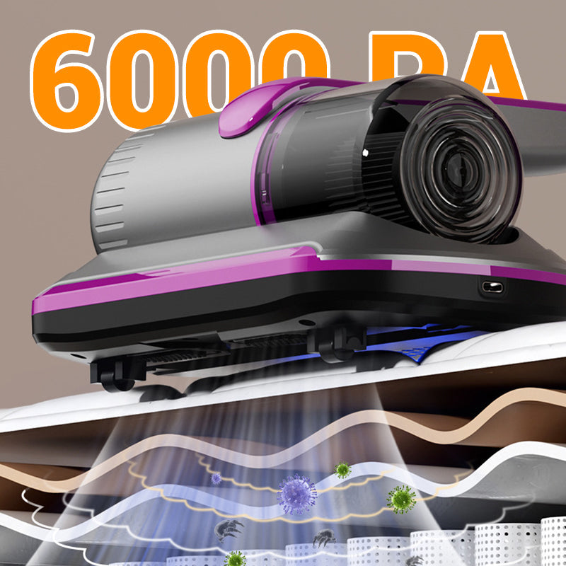 💥Hot Sale 50% 0FF💥💂‍♀️🛡️Bedroom Guard - Multifunctional Wireless Handheld UV Bed Vacuum Cleaner