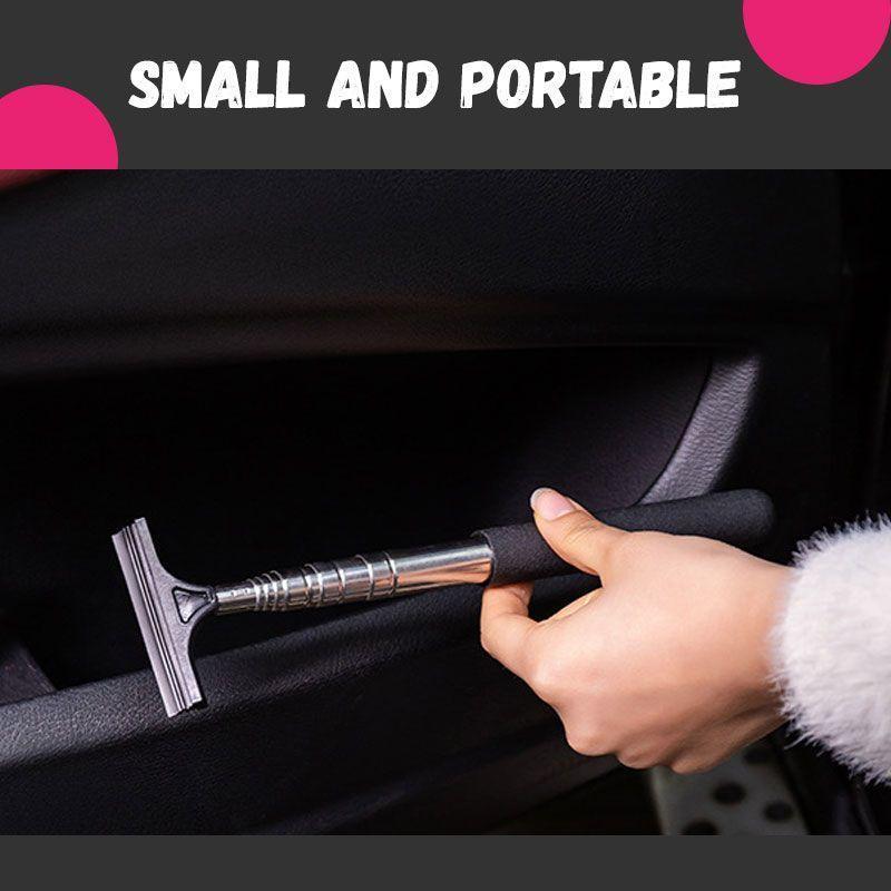 🥳2026 HOT SALE🥳💞50K+ SOLD! 🚗🌧️ Retractable Rear-view Mirror Wiper – extends to 980mm, clears rain fast for safer driving. Soft sponge grip, portable! 🛡️✅