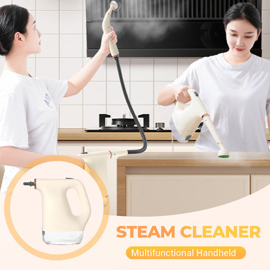 🥳2026 HOT SALE🥳💞50K+ SOLD!🚿🏠50% OFF! Chemical-Free Power Cleaning. Our handheld steam cleaner with attachments sanitises & lifts dirt from floors to fabrics with pure, hot vapour. 🌿🔥