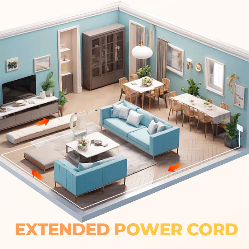 🥳2026 HOT SALE🥳💞50K+ SOLD!🚿🏠50% OFF! Chemical-Free Power Cleaning. Our handheld steam cleaner with attachments sanitises & lifts dirt from floors to fabrics with pure, hot vapour. 🌿🔥