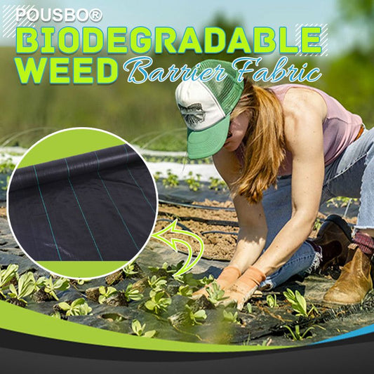 🥳2026 HOT SALE🥳💞50K+ SOLD! 🌱🏡 50% OFF – Last Day! Premium Woven Weed Barrier – High permeability, blocks weeds & protects soil. Breathable, moisture‑retaining & durable – a gardener‘s best friend! 🌿✨