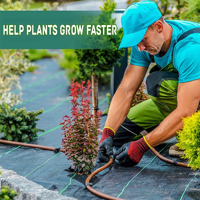 🥳2026 HOT SALE🥳💞50K+ SOLD! 🌱🏡 50% OFF – Last Day! Premium Woven Weed Barrier – High permeability, blocks weeds & protects soil. Breathable, moisture‑retaining & durable – a gardener‘s best friend! 🌿✨