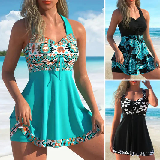 🥳2026 HOT SALE🥳💞50K+ SOLD!🌊☀️ LAST DAY 50% OFF! Separable Swimsuit Set – Modest fitted shorts, stylish strap top. Feel confident by the water. Perfect for seaside holidays. 👙✨