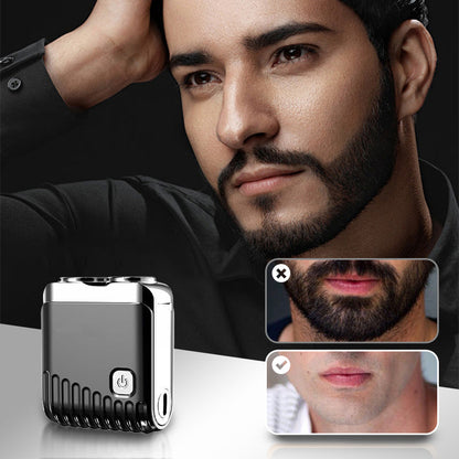 🥳2026 HOT SALE🥳💞50K+ SOLD!💥⚡🧔 1-Minute Quick Fix, No Stubble Left Behind |  The Mighty Mini “Powerhouse”! Mini Wet & Dry Shaver Half Price✈️🎒