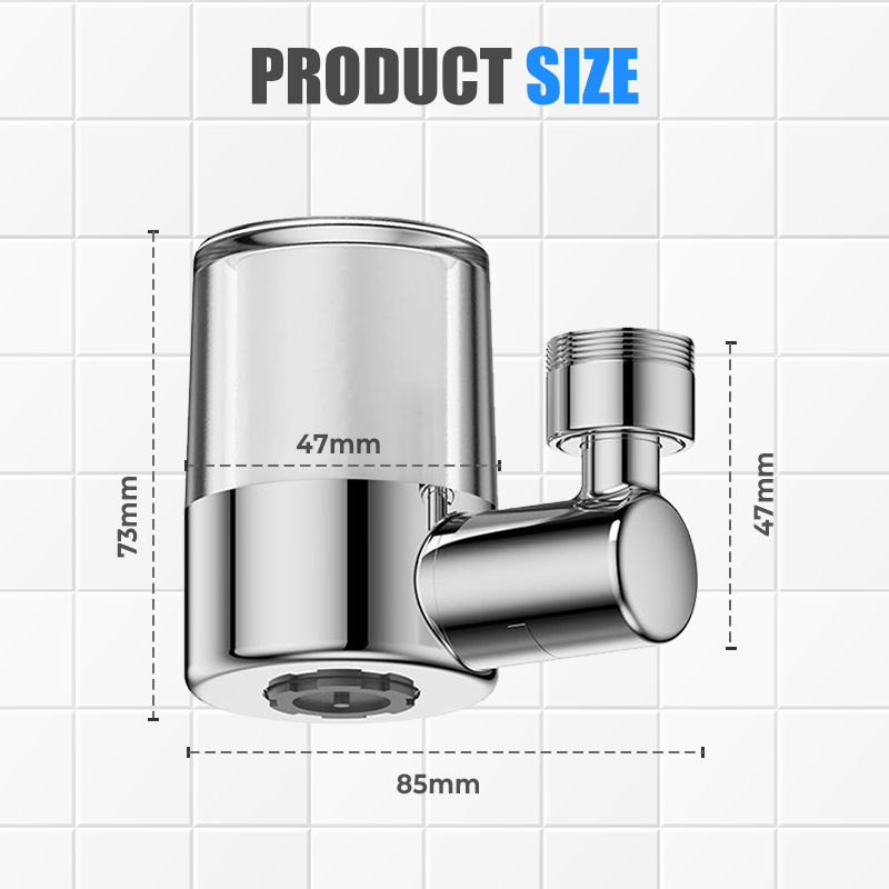 🥳2026 HOT SALE🥳💞50K+ SOLD!💥👵🌊 50% OFF! 720° Swivel Faucet Filter Nozzle – No more splashback! Gentle aerated spray & powerful rinse in one. Clean every corner without bending. 🚰🔄