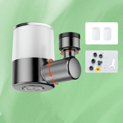 🥳2026 HOT SALE🥳💞50K+ SOLD!💥👵🌊 50% OFF! 720° Swivel Faucet Filter Nozzle – No more splashback! Gentle aerated spray & powerful rinse in one. Clean every corner without bending. 🚰🔄