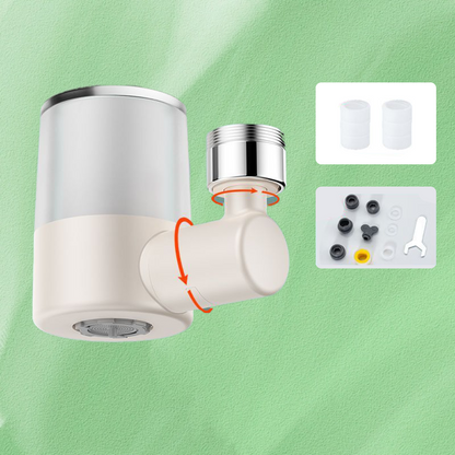 🥳2026 HOT SALE🥳💞50K+ SOLD!💥👵🌊 50% OFF! 720° Swivel Faucet Filter Nozzle – No more splashback! Gentle aerated spray & powerful rinse in one. Clean every corner without bending. 🚰🔄