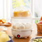 🥳2026 HOT SALE🥳💞50K+ SOLD! 🍳✨ 50% OFF! Multi-Function Mini Egg Steamer – auto power-off, transparent lid, steams eggs, veggies & dumplings. Quick, safe breakfasts! 🏠✅