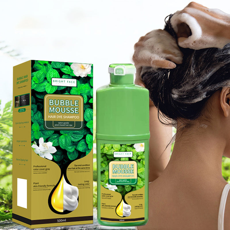 🥳2026 HOT SALE🥳💞50K+ SOLD! 🌿💇‍♀️ Long-Lasting Plant-Based Foam Hair Dye – gentle on sensitive scalps, no harsh chemical smell. Fruity scent lasts 96 hours, colour stays vibrant through more washes. Mess-free foam, easy home use! 🎨✅