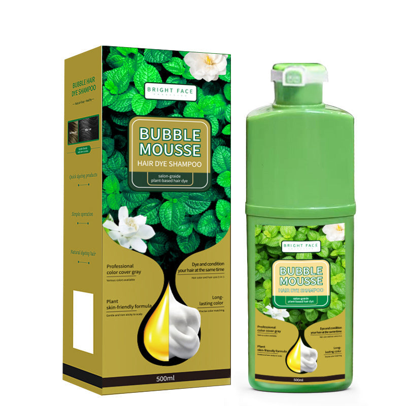 🥳2026 HOT SALE🥳💞50K+ SOLD! 🌿💇‍♀️ Long-Lasting Plant-Based Foam Hair Dye – gentle on sensitive scalps, no harsh chemical smell. Fruity scent lasts 96 hours, colour stays vibrant through more washes. Mess-free foam, easy home use! 🎨✅