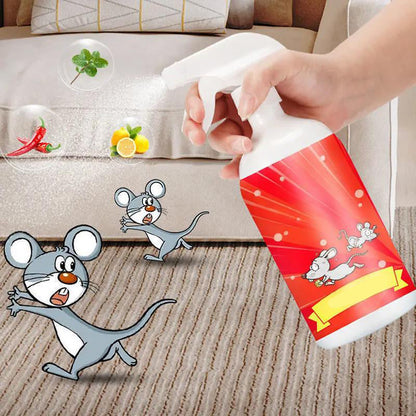 🥳2026 HOT SALE🥳💞50K+ SOLD! 🐀🚫 50% OFF! Herbal Rat Repellent – natural chili, lemon & peppermint formula. Safe for pets & kids, long-lasting, fits every nook. Spray once, keep rodents away! 🌿✅