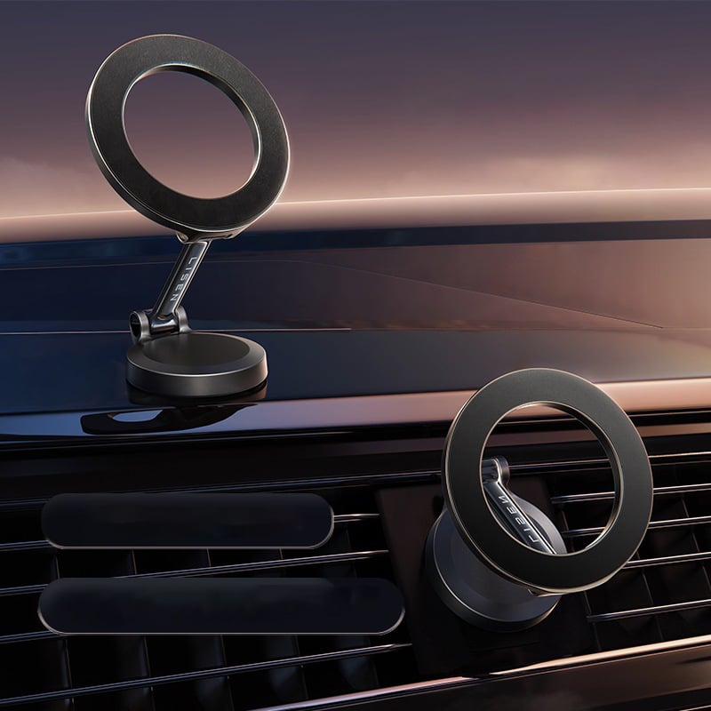 🥳2026 HOT SALE🥳💞50K+ SOLD!📱🧲 50% OFF! Ultra Magnetic Car Phone Holder – MagSafe strong grip, all‑zinc alloy body. Stays secure on bumpy roads – no more dropped phones while driving! 🚗✨