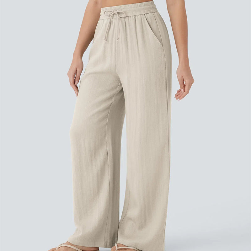 🥳2026 HOT SALE🥳💞50K+ SOLD!👵💜 LAST DAY 50% OFF! Lightweight Linen Pants – Stay cool, no sticky legs! Soft drawstring waist, easy to adjust. Breathable & gentle on skin. Perfect for warm days. 🌸👖
