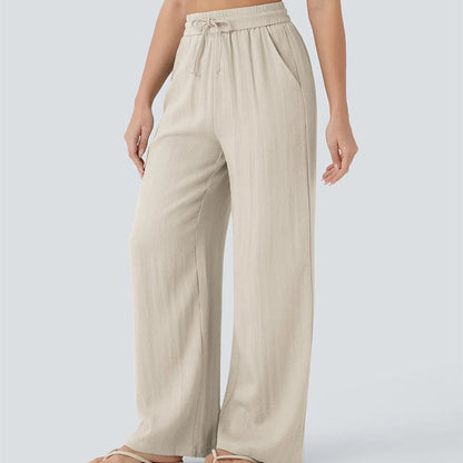 🥳2026 HOT SALE🥳💞50K+ SOLD!👵💜 LAST DAY 50% OFF! Lightweight Linen Pants – Stay cool, no sticky legs! Soft drawstring waist, easy to adjust. Breathable & gentle on skin. Perfect for warm days. 🌸👖