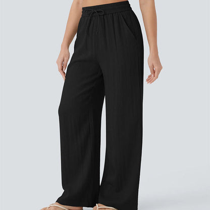 🥳2026 HOT SALE🥳💞50K+ SOLD!👵💜 LAST DAY 50% OFF! Lightweight Linen Pants – Stay cool, no sticky legs! Soft drawstring waist, easy to adjust. Breathable & gentle on skin. Perfect for warm days. 🌸👖