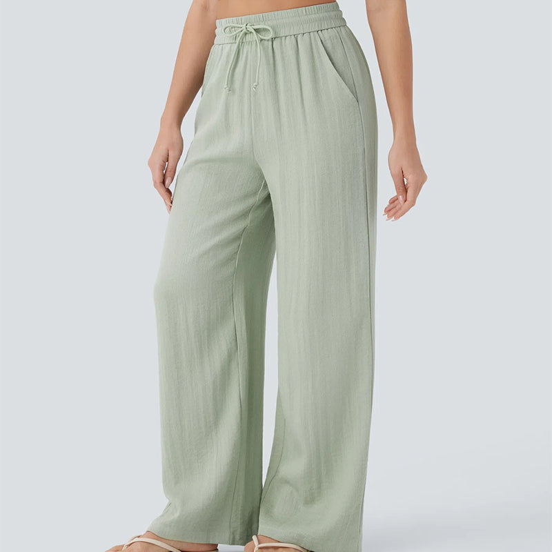 🥳2026 HOT SALE🥳💞50K+ SOLD!👵💜 LAST DAY 50% OFF! Lightweight Linen Pants – Stay cool, no sticky legs! Soft drawstring waist, easy to adjust. Breathable & gentle on skin. Perfect for warm days. 🌸👖