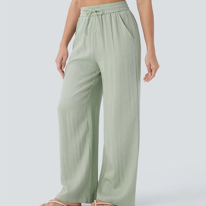 🥳2026 HOT SALE🥳💞50K+ SOLD!👵💜 LAST DAY 50% OFF! Lightweight Linen Pants – Stay cool, no sticky legs! Soft drawstring waist, easy to adjust. Breathable & gentle on skin. Perfect for warm days. 🌸👖