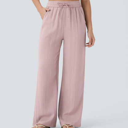 🥳2026 HOT SALE🥳💞50K+ SOLD!👵💜 LAST DAY 50% OFF! Lightweight Linen Pants – Stay cool, no sticky legs! Soft drawstring waist, easy to adjust. Breathable & gentle on skin. Perfect for warm days. 🌸👖