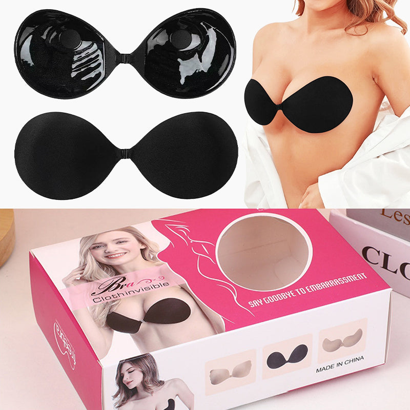 Invisible Adhesive Strapless Push-Up Bra