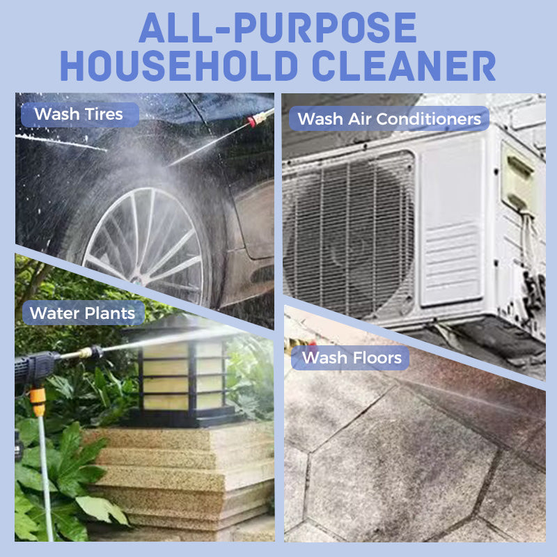 🥳2026 HOT SALE🥳💞50K+ SOLD!🧼🏡 50% OFF NOW! Portable High-Pressure Washer – Deep clean power for home & car! 1500W motor blasts away years of grime with adjustable spray. 💥🚿