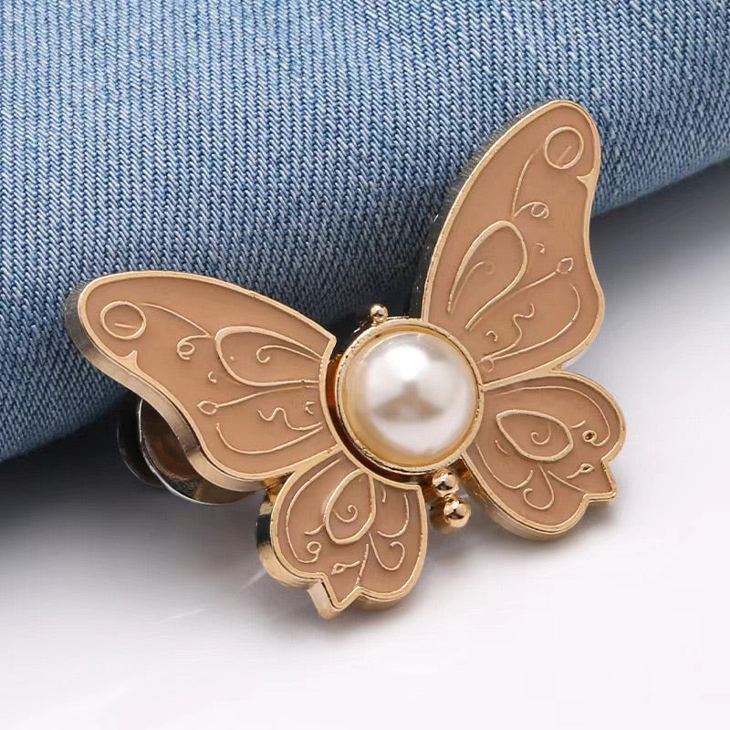 🥳2026 HOT SALE🥳💞50K+ SOLD!🌸🦋 BUY 1 GET 1 FREE – Removable Butterfly Waist Buckle – No tools, instant hourglass shape. Fits jeans, skirts & dresses! 👗✨