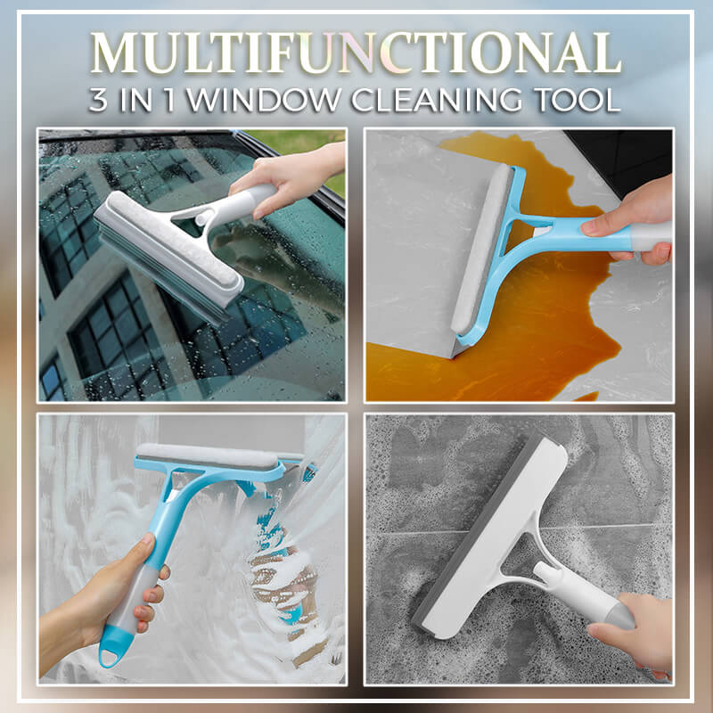 🧽 BUY 2 GET 1 FREE! ✨ 3-in-1 Cleaning Kit – For Windows, Mirrors & Windshields, Streak-Free & Perfect for Home & Car