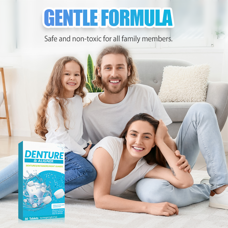 🥳2026 HOT SALE🥳💞50K+ SOLD! 🦷✨ Effervescent Cleaning Tablets for Retainers & Dentures – deep clean, disinfect & remove stains. Drop, dissolve & fresh in minutes! 🛡️💚