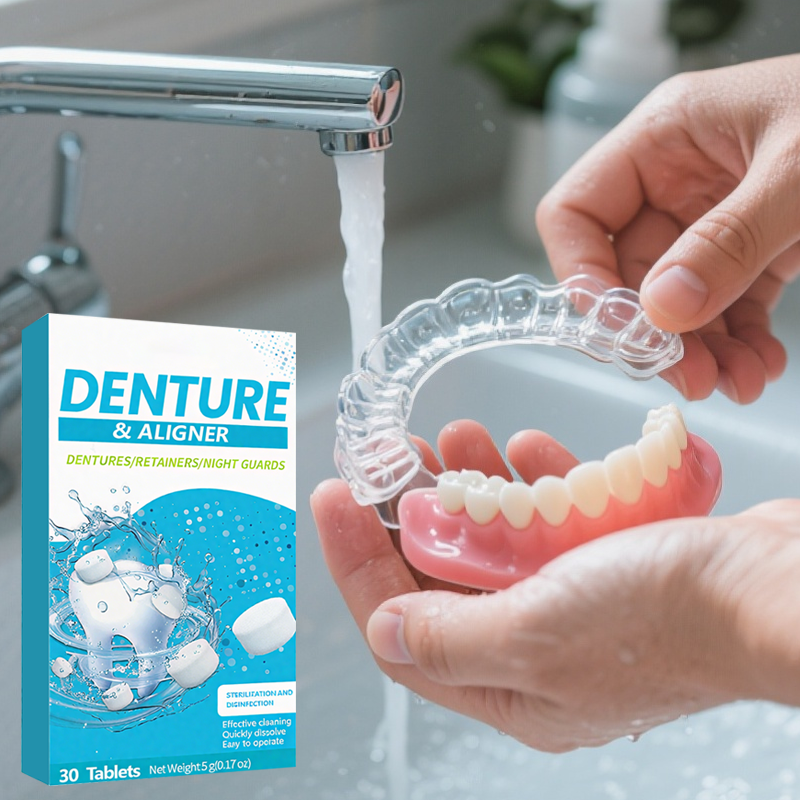 🥳2026 HOT SALE🥳💞50K+ SOLD! 🦷✨ Effervescent Cleaning Tablets for Retainers & Dentures – deep clean, disinfect & remove stains. Drop, dissolve & fresh in minutes! 🛡️💚
