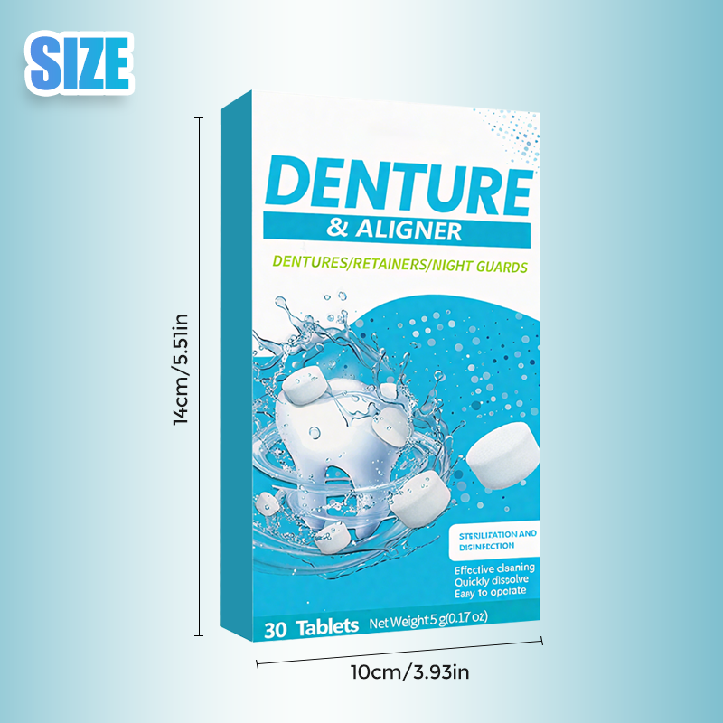 🥳2026 HOT SALE🥳💞50K+ SOLD! 🦷✨ Effervescent Cleaning Tablets for Retainers & Dentures – deep clean, disinfect & remove stains. Drop, dissolve & fresh in minutes! 🛡️💚