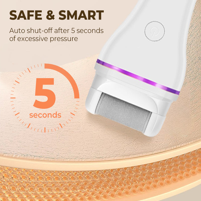 ⏳Time-Limited Special⏰2-Speed Cordless Electric Callus Remover with 2 Replacement Heads