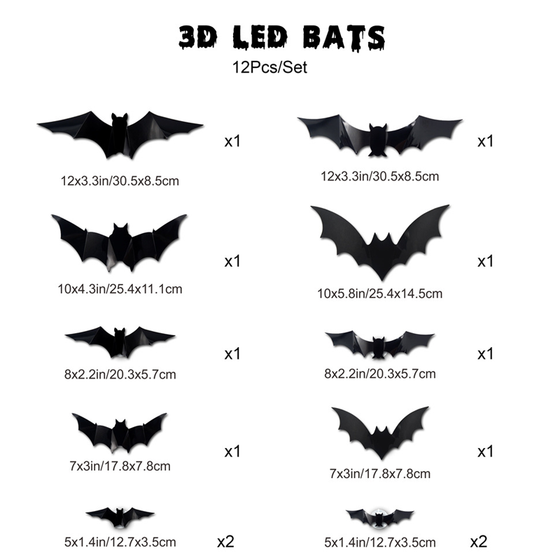 🥳2026 HOT SALE🥳💞50K+ SOLD!🎃🦇 50% OFF! Halloween 3D Bat LED Wall Light – Bendable wings create lifelike flight poses. Purple LED glow brings spooky vibes – perfect for haunting your home! 🩸✨