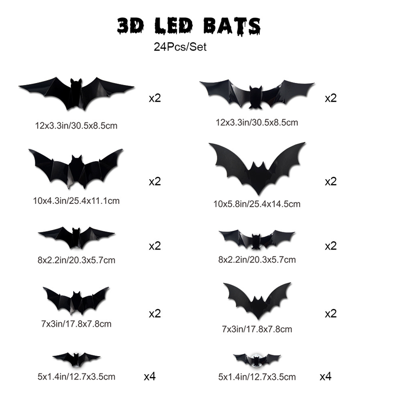 🥳2026 HOT SALE🥳💞50K+ SOLD!🎃🦇 50% OFF! Halloween 3D Bat LED Wall Light – Bendable wings create lifelike flight poses. Purple LED glow brings spooky vibes – perfect for haunting your home! 🩸✨